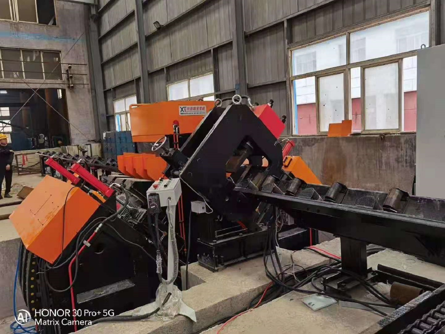 CNC Angle Drilling Machine